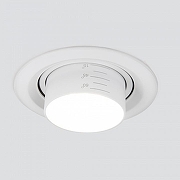 Встраиваемый светильник Elektrostandard Zoom a052463 цвет плафона/подвески Белый, цвет арматуры Белый-1