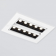 Встраиваемый светильник Elektrostandard Tekki a052482 цвет Белый, Черный