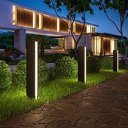 Ландшафтный светильник Elektrostandard Flat a053316 цвет плафона/подвески Черный, цвет арматуры Черный-2