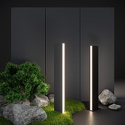 Ландшафтный светильник Elektrostandard Flat a053317 цвет плафона/подвески Серый, цвет арматуры Серый-1