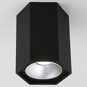 Накладной светильник Elektrostandard 25036/LED a055857 цвет плафона/подвески Серебро, Черный, цвет арматуры Черный