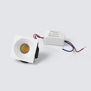 Встраиваемый светильник Elektrostandard 15271/LED a056026 цвет Белый-3