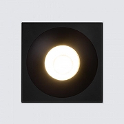 Встраиваемый светильник Elektrostandard 15271/LED a056027 цвет Черный-1