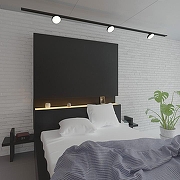 Накладной светильник Elektrostandard Pila a056103 цвет черный-5