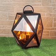 Ландшафтный светильник Elektrostandard Ambra a056234 цвет плафона/подвески Оранжевый, цвет арматуры Черный-1