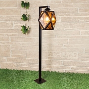 Ландшафтный светильник Elektrostandard Ambra a056235 цвет плафона/подвески Оранжевый, цвет арматуры Черный-1