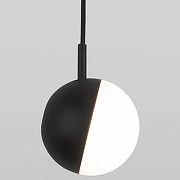 Подвесной светильник Elektrostandard Grollo a060335 цвет плафона/подвески Белый, Черный, цвет арматуры Черный