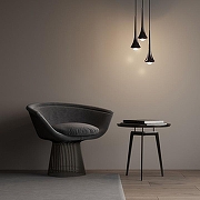 Подвесной светильник Elektrostandard Hill a060352 цвет плафона/подвески Жемчужный, Черный, цвет арматуры Жемчужный, Черный-3