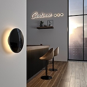 Накладной светильник Elektrostandard Mini Disc a061713 цвет плафона/подвески Черный, цвет арматуры Черный-1