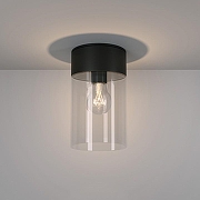 Накладной светильник Elektrostandard Atran1 a062521 цвет плафона/подвески Прозрачный, цвет арматуры Черный