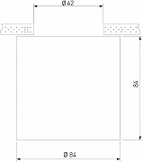 Накладной светильник Elektrostandard Orson a062930 цвет плафона/подвески Белый, цвет арматуры Белый-3