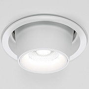 Встраиваемый светильник Elektrostandard Conner a063991 цвет плафона/подвески Белый, цвет арматуры Белый