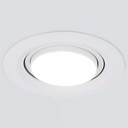 Встраиваемый светильник Elektrostandard Zoom a064034 цвет плафона/подвески Белый, цвет арматуры Белый