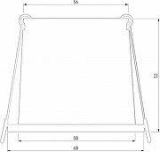 Встраиваемый светильник Elektrostandard Moll a064242 цвет Черный-5