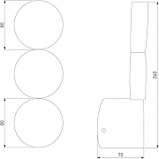 Накладной светильник Elektrostandard Br1on1 a064596 цвет плафона/подвески Черный, цвет арматуры Черный-2