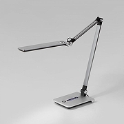 Настольная лампа офисная Elektrostandard Great a065289 цвет плафона/подвески Серебро, цвет арматуры Серебро