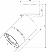 Светильник на штанге Elektrostandard N1ro a065463 цвет плафона/подвески Черный, цвет арматуры Черный-4