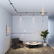 Накладной светильник Elektrostandard Mini Magnetic a065648 цвет плафона/подвески Черный, цвет арматуры Черный-3