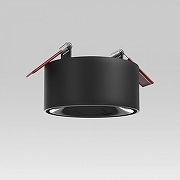 Встраиваемый светильник Elektrostandard Glam a065710 цвет плафона/подвески Черный, цвет арматуры Черный-1