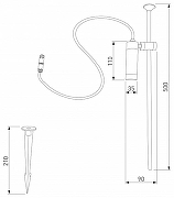 Ландшафтный светильник Elektrostandard Covert a066694 цвет плафона/подвески Черный, цвет арматуры Черный-3