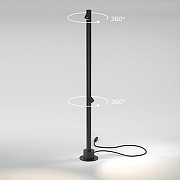 Ландшафтный светильник Elektrostandard Rone a066698 цвет плафона/подвески Черный, цвет арматуры Черный-1