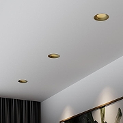 Встраиваемый светильник Elektrostandard Bliss a069408 цвет Латунь-4