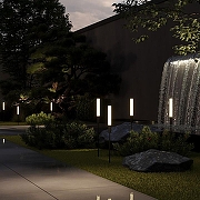 Ландшафтный светильник Elektrostandard 1nv1 a069445 цвет плафона/подвески Белый, цвет арматуры Черный-1