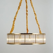 Подвесной светильник Artelamp Anetta A1065SP-12PB цвет плафона/подвески Прозрачный, цвет арматуры Медь-2