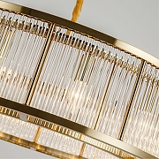 Подвесной светильник Artelamp Anetta A1065SP-12PB цвет плафона/подвески Прозрачный, цвет арматуры Медь-4