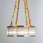 Подвесной светильник Artelamp Anetta A1065SP-8PB цвет плафона/подвески Прозрачный, цвет арматуры Медь-2