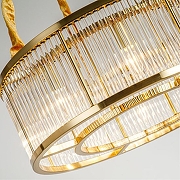 Подвесной светильник Artelamp Anetta A1065SP-8PB цвет плафона/подвески Прозрачный, цвет арматуры Медь-4