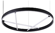 Подвесной светильник Artelamp R1cco A1874SP-45BK цвет плафона/подвески Белый, Черный, цвет арматуры Черный