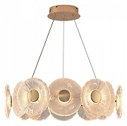 Подвесной светильник Artelamp Cherish A2097LM-90GO цвет плафона/подвески Прозрачный, цвет арматуры Золото-1