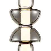 Подвесной светильник Artelamp Mall A2412SP-17SM цвет плафона/подвески Светло-серый, цвет арматуры Черный-2