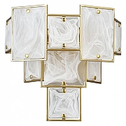 Накладной светильник Artelamp Theem1n A4068AP-3SG цвет плафона/подвески Белый, цвет арматуры Золото