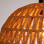 Подвесной светильник Artelamp BRUSHWOOD A7086SP-1BK цвет плафона/подвески Коричневый, цвет арматуры Черный-2