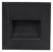 Встраиваемый светильник Artelamp Piazza A7325IN-1BK цвет арматуры Черный