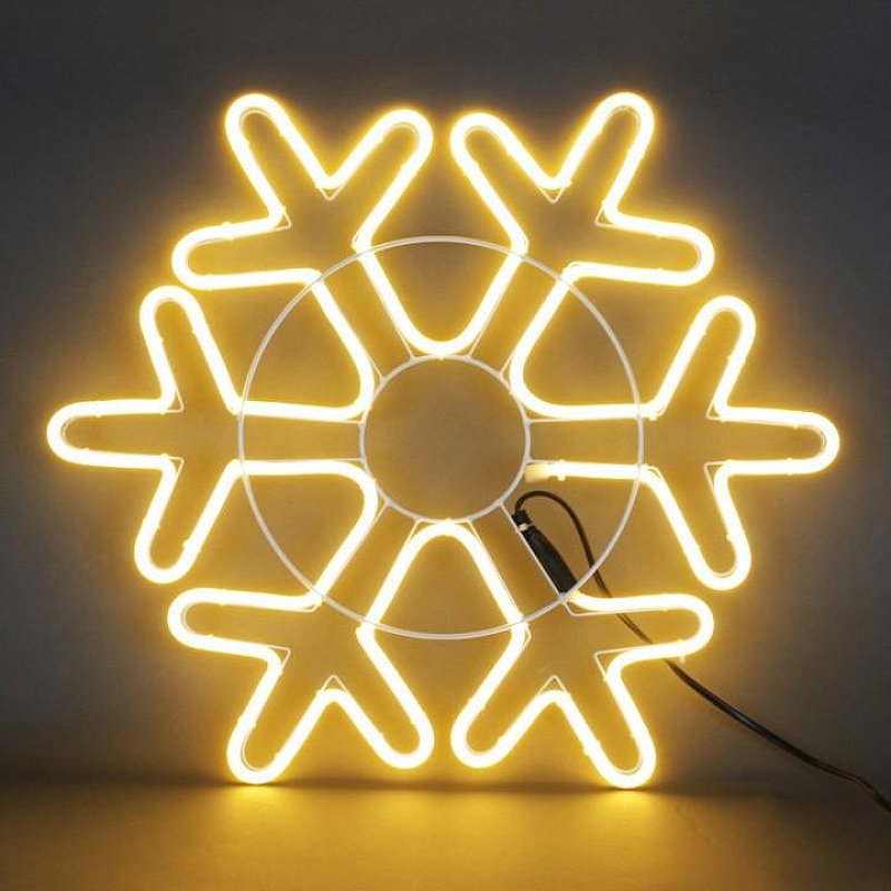 Снежинка световая Sneha A-942 WW/W 