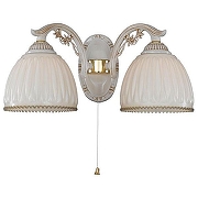 Бра Reccagni Angelo 9671 A 9671/2 цвет плафона/подвески Белый, цвет арматуры Белый