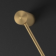 Бра Imperiumloft ADILS adils-wall01 цвет плафона/подвески Белый, цвет арматуры Латунь-3