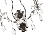 Бра Arti Lampadari Alberi Alberi E 2.1.2.600 NM цвет плафона/подвески Прозрачный, цвет арматуры Прозрачный, Никель-1