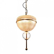 Подвесной светильник Imperiumloft AMPLE AMPLE01 цвет плафона/подвески Прозрачный, Оранжевый, цвет арматуры Золото