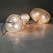 Подвесной светильник Imperiumloft AMPLE AMPLE01 цвет плафона/подвески Прозрачный, Оранжевый, цвет арматуры Золото-3