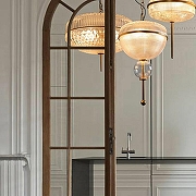 Подвесной светильник Imperiumloft AMPLE AMPLE01 цвет плафона/подвески Прозрачный, Оранжевый, цвет арматуры Золото-6