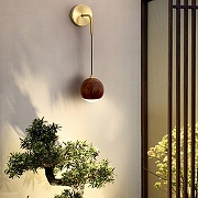 Бра Imperiumloft ANCHER ancher01 цвет плафона/подвески Коричневый, цвет арматуры Латунь-2