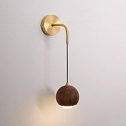 Бра Imperiumloft ANCHER ancher01 цвет плафона/подвески Коричневый, цвет арматуры Латунь-6