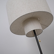 Торшер Imperiumloft ANDREAN andrean-fl01 цвет плафона/подвески Белый, цвет арматуры Черный-4