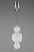 Подвесной светильник Aployt Arabel APL.009.06.12 цвет плафона/подвески Белый, цвет арматуры Хром-3
