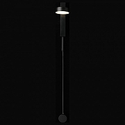 Бра Aployt Aga APL.016.11.07 цвет плафона/подвески Белый, Черный, цвет арматуры Черный-2