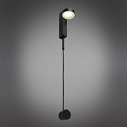 Бра Aployt Aga APL.016.11.07 цвет плафона/подвески Белый, Черный, цвет арматуры Черный-10